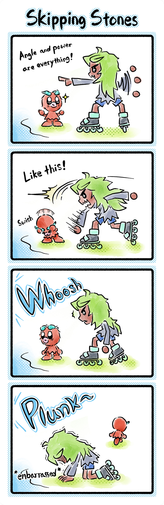 001 「Skipping Stones」